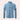 Teal soft fleece jacket in a heavenly blue color, size XL, featuring a collar and long sleeves.