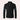 
A black XL fleece jacket with a soft texture, featuring a high neck collar and long sleeves, designed for outdoor wear in sustainable materials.