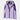 Teal women's waterproof breathable hiking jacket in a lightweight and windproof design, displayed with long sleeves and a high collar. The jacket is in the Viola color variant and size 4XL, showcasing a buttoned front.