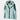
A teal women's lightweight and windproof hiking jacket with long sleeves, featuring a button-up front and a high collar. The jacket is designed to be waterproof and breathable, suitable for outdoor activities. It is displayed in a 4XL size and has a sleek, fashion-forward design.