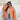 
A stylish textured bomber jacket in a monochrome design, shown in orange, size large. The jacket is worn by a person accessorized with sunglasses, highlighting a trendy winter street style. The focus is on the upper body, showcasing the outerwear's texture and fit around the shoulders and neck.