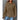 Textured pink waffle knit hoodie with a cozy design for women, featuring long sleeves and a slight V-neck collar, displayed in a khaki color for size 3XL.