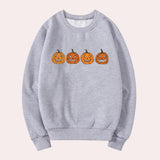 Trendy Women's Gray Oversized Balloon Sleeve Sweatshirt in XL featuring a relaxed, comfortable fit with distinctive balloon sleeves.