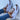 Trendy women's white and brown sneakers featuring an ankle chain and chunky sole, size 43.