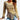 Two-tone green-brown asymmetrical ruffled sweater with toggle, featuring long sleeves and a collar, displayed in a khaki color in size XL.