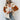 Two-tone women's suede patch jacket featuring a casual autumn streetwear style, with visible collar and sleeve details. The model is wearing sunglasses and has a relaxed pose, showcasing the jacket's fit around the waist and trunk.