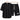 Unisex black loungewear set in size 3XL, featuring a lightweight and comfortable design suitable for summer. The set includes a short-sleeved top with a collar and matching shorts, perfect for casual wear.
