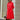 Vibrant asymmetric dress featuring a color block design in fuchsia and orange with a red hue, suitable for plus size 4XL, showcasing a unique fashion design that highlights elements such as the neck, sleeve, waist, and knee-length hem.