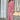 A vibrant pink leaf print asymmetric one-shoulder summer jumpsuit in XL, showcasing a stylish and fashionable design with a focus on the leg, waist, and thigh areas.