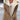 Warm women's khaki Sherpa-lined winter jacket in 4XL size, featuring a thermal design with a beige color, long sleeves, and a cozy collar.