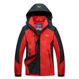 Pink women's insulated ski jacket with a high collar and long sleeves, designed for breathability and windproof protection.
