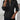 White cable knit zip-up sweater for women in Nero color, featuring long sleeves, a high neck, and a stylish design, suitable for autumn wear in size XXL.