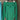 Green ribbed scoop neck long sleeve bodysuit in XL size hanging on a clothes hanger, showcasing women's fashion top with a jersey fabric pattern.