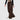 Wide-leg brown athletic trousers with a black side stripe, designed for unisex use, shown in size 2XL. The image highlights the pants' relaxed fit and sporty design, suitable for both athletic and casual settings.