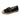 Black women's beaded slip-on loafers designed as elegant summer flats, featuring intricate beadwork and leather construction, ideal for casual and stylish outdoor wear.