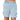 Women's beige cargo shorts in a lightweight fabric, featuring an elastic waist and multiple pockets, ideal for summer wear.