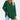 Women's green long sleeve tunic sweater with a high neck and loose fit design in XL size.