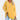 Women's yellow long sleeve tunic sweater with high neck and loose fit, shown in XL size.