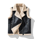 Women's beige luxury shearling jacket with a designer winter fashion style, featuring a classic collar and long sleeves. The coat is elegantly styled for a sophisticated look.
