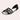 Women's beige flat sandals with strappy design and pearl ankle bracelet.