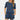 Women's blue athletic shorts set in XL size displayed on a person, featuring quick-dry and breathable fabric, with a white jersey top highlighting the arm and waist areas.