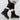 Women's black ankle boots with a chunky sole and fur lining, featuring a side zipper for easy wear.