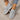Women's gray breathable running sneakers with mesh material, shown in size 43. The lightweight, slip-on design is fashionable and cool, suitable for walking and running.