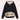 Women's black sherpa lined fleece pullover hoodie in size XL, featuring a warm winter design with a hood and long sleeves, ideal for cold weather.