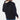 Women's black sherpa lined fleece pullover hoodie with long sleeves and a cozy collar, designed for warmth during winter.
