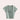 Women's light green short-sleeve scoop neck crop top in size 2XL, designed for summer fashion.