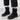 
Women's black suede waterproof fur-lined winter ankle boots in size 42, showcasing a stylish and practical design suitable for cold weather.