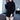 Women's brown chevron crew neck sweater in size 3XL, featuring long sleeves and a comfortable fit, ideal for winter fashion.