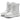Women's brown waterproof insulated high-top snow boots with stylish design, shown in the color variant 'Wit', size 42.
