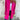 
A woman wearing a pink lightweight wool fall jacket, showcasing a casual chic outerwear style. The coat features a collar, tailored waist, and long sleeves.