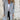 Women's gray lightweight wool fall jacket in 5XL, featuring a chic design with a classic collar, long sleeves, and knee-length hem, perfect for casual wear.