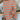 Women's cozy orange and gray striped loose knit sweater worn by a woman. The sweater features a casual and relaxed fit, perfect for fall fashion, highlighting the shoulder and neck area.