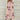 Elegant purple midi linen dress with butterfly and floral patterns, featuring a rose color option in size 5XL. The dress has a one-piece design with a round neckline and short sleeves.