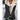 
A women's black fleece-lined corduroy jacket in size 5XL, featuring a stylish faux fur collar, long sleeves, and a fitted waist design.