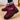 Women's red fur-lined suede snow boots in size 44, showcasing a fashionable design, ideal for winter wear with anti-skid soles.