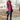 A women's gray wool coat with a slim fit design, featuring a turtleneck style. The coat is displayed in a rose color for size 4XL, showcasing long sleeves and a chic, cozy fashion suitable for outerwear.