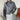 Women's Gray Zip Collar Knitted Sweater - Oversized Winter Fashion