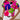 
A women's short sleeve summer blouse with a green leaf print design, shown in a pink color variant, size 2XL. The blouse features a round neck and a relaxed fit, ideal for casual fashion wear.
