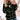 Women's Black High Neck Pullover Sweater with Grey Plaid Pattern, Featuring Long Sleeves and Cozy Fleece Material in XL Size.
