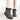 Women's insulated waterproof fur-lined winter snow boots in gray, size 43, featuring durable construction and stylish design suitable for cold and wet weather conditions.