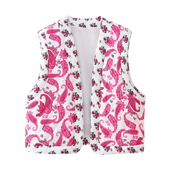 Women's pink lightweight bomber jacket featuring intricate floral embroidery in red and white, with long sleeves and a stylish design.