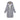 Gray oversized zip-up hoodie featuring long sleeves and a comfortable fit, suitable for urban streetwear.