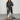 Women's long flowy black kimono cardigan in size 5XL, featuring loose sleeves and a relaxed fit, designed as a versatile summer wrap.