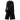 Women's black double-breasted trench coat in XXXL size, featuring a classic collar and long sleeves, designed for formal wear and fashion-forward style.