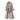 Women's luxury camel double-breasted trench coat in beige, featuring long sleeves, a classic collar, and a tailored fit for a formal and elegant look, available in size XXXL.