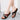 Women's multicolor leather wedge heel sandals in black, size CN43(EU41.5), stylish and comfortable with an open-toe design.